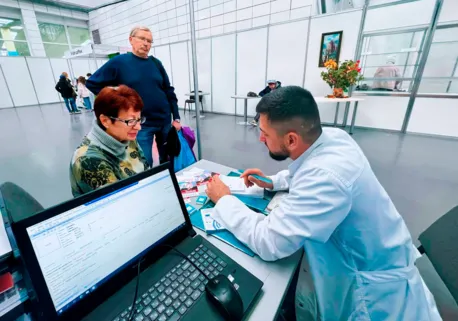 Доктор ОСТ провёл беседы о здоровье!